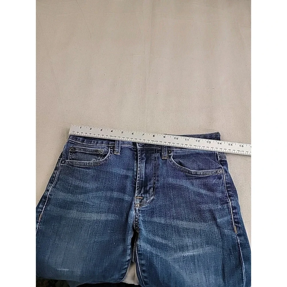 American Eagle Original Straight Mens 28x28 Blue Extreme Flex Denim Jeans